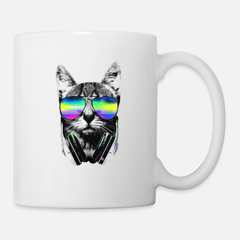 Cool cat - Mug - white