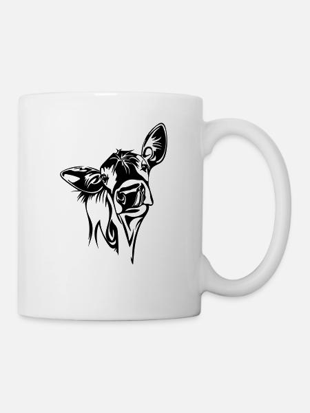 Kuh - Tasse - Weiß