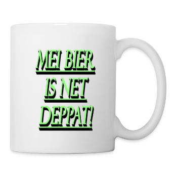 Mei beer is net deppat! - Mug - white - Right