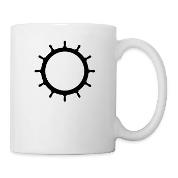 Steuerrad EMPTY 1c - Tasse - Weiß - Rechts
