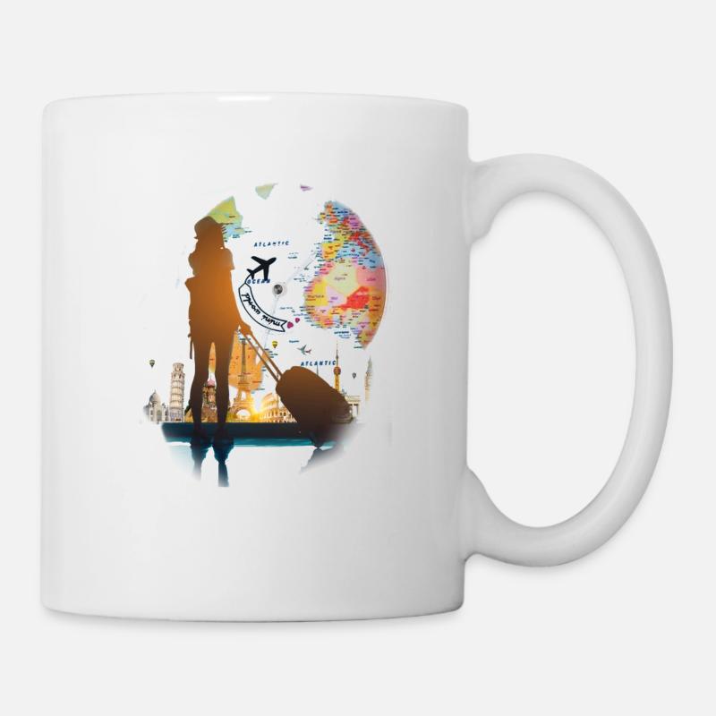 To travel - Mug - white