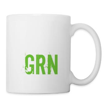 Fck Grn Anti Grün - Tasse - Weiß - Rechts