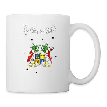 Mauritius - Tasse - Weiß - Rechts