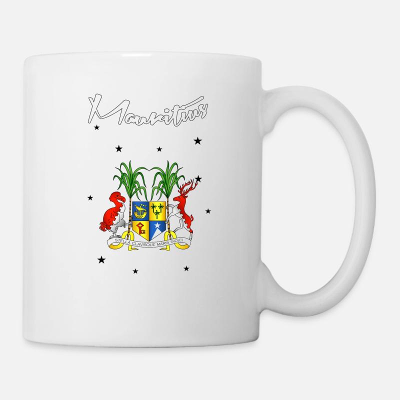Mauritius - Tasse - Weiß