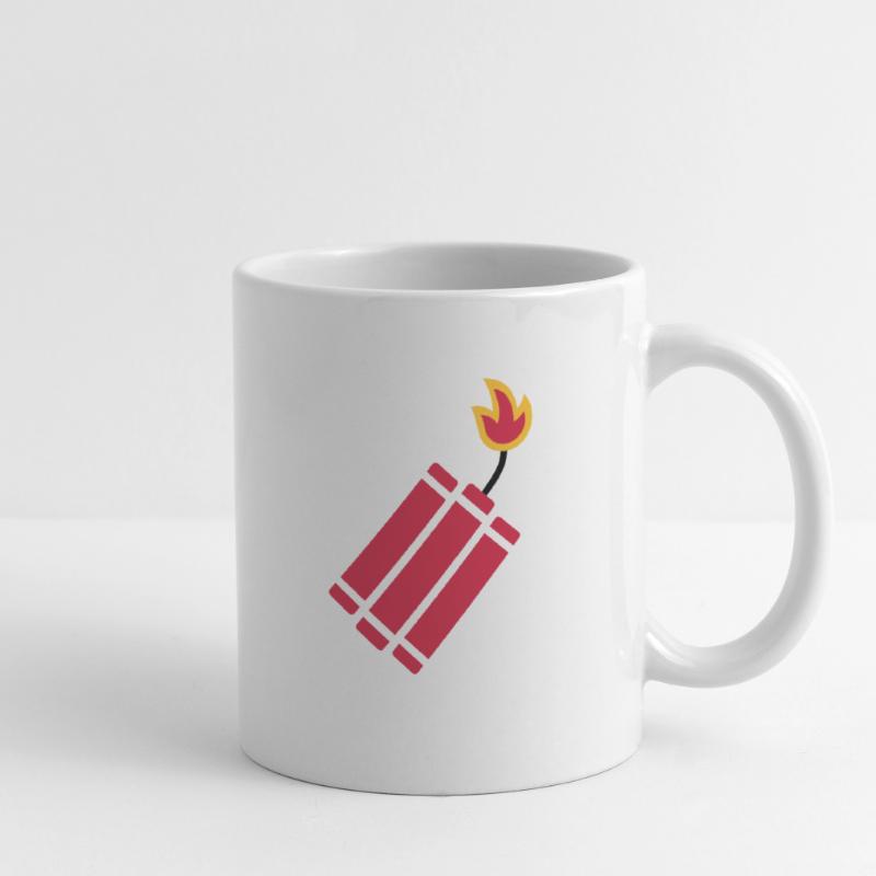 Bombe dynamite Mug blanc