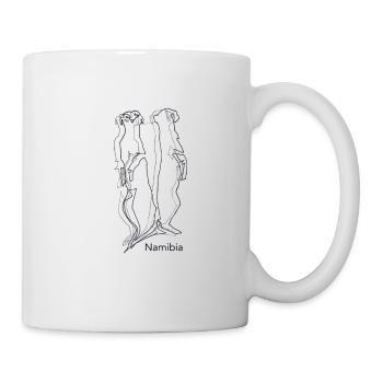 Meerkat - Mug blanc - blanc - Droite