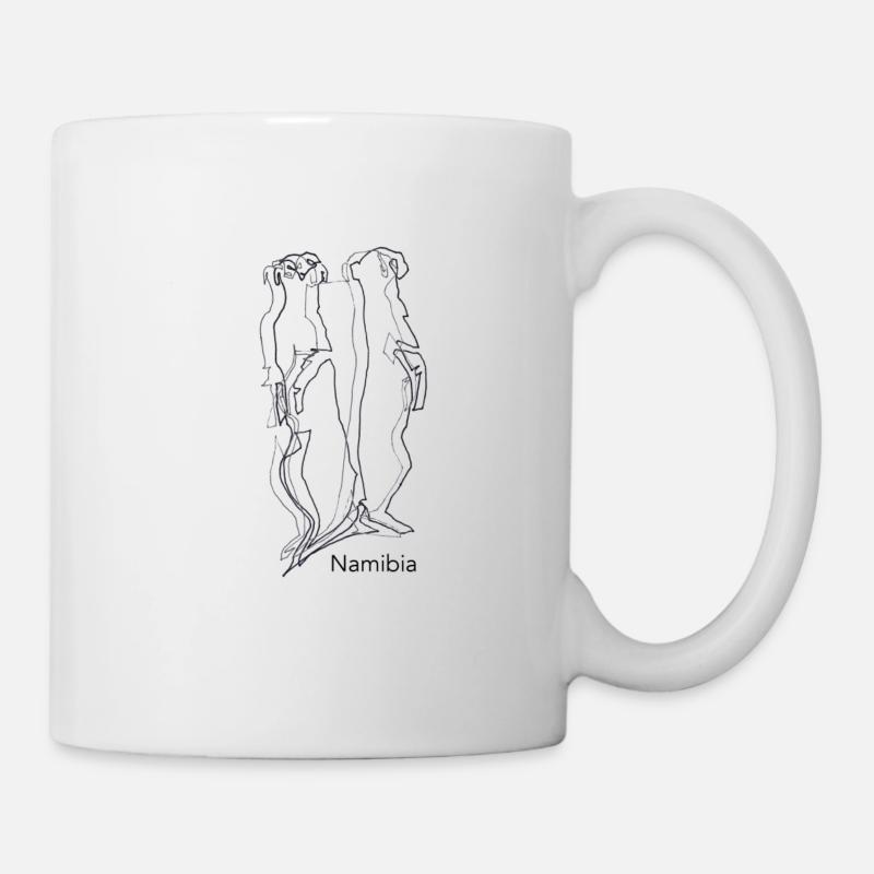 Meerkat - Tasse - Weiß