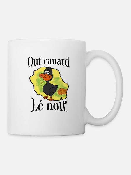 Out canard lé noir - Mug blanc - blanc