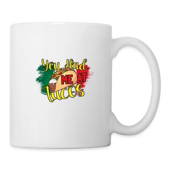 Tacos - Mug blanc - blanc - Droite