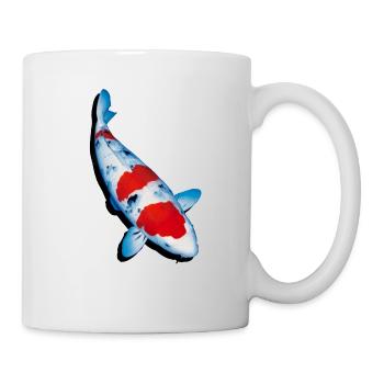 Koi - Tasse - Weiß - Rechts