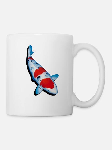 Carpe koi - Mug blanc - blanc