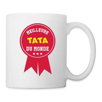 Meilleure Tata du monde - Mug blanc - blanc - Droite