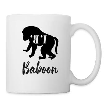 I. R. Baboon / I are Baboon - Mug - white - Right