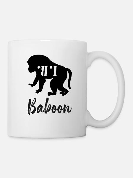 I. R. Baboon / I are Baboon - Mug - white