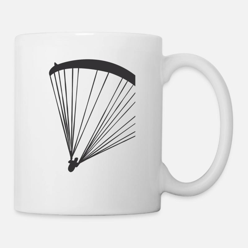 Paragliding Gleitschirmfliegen Geschenkidee - Tasse - Weiß