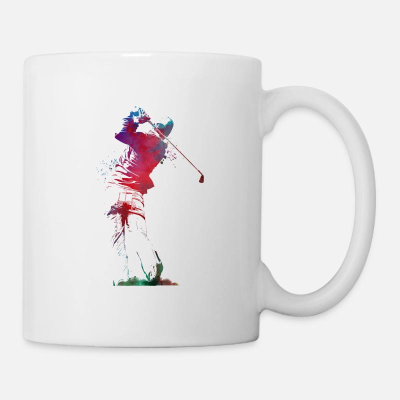 Sportgolfspieler - Tasse - Weiß