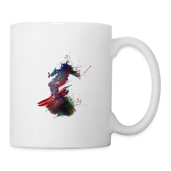 ski winter sport - Mug - white - Right