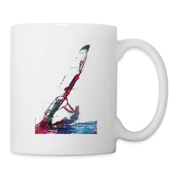 sport surfer - Mug - white - Right