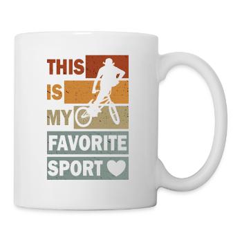 Extreme Sports BMX Halfpipe Break - Mug - white - Right