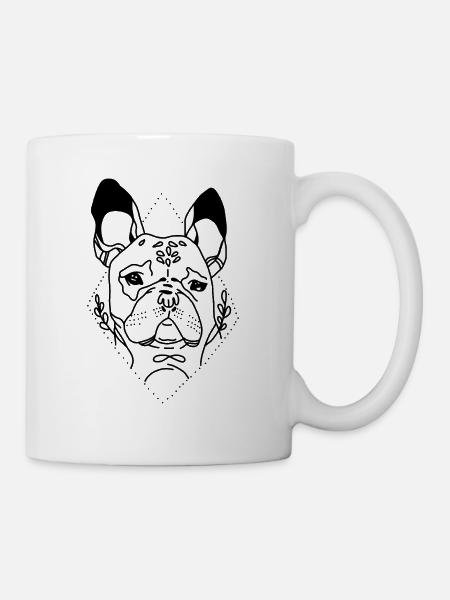 Pug dog pug - Mug - white