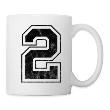 Number 2 - Mug - white - Right