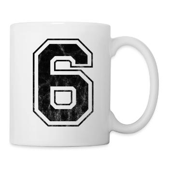 Number 6 - Mug - white - Right