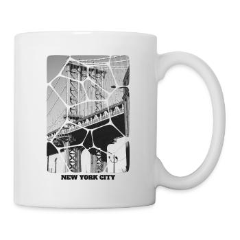 New York City Minimalist Design - Mug - white - Right