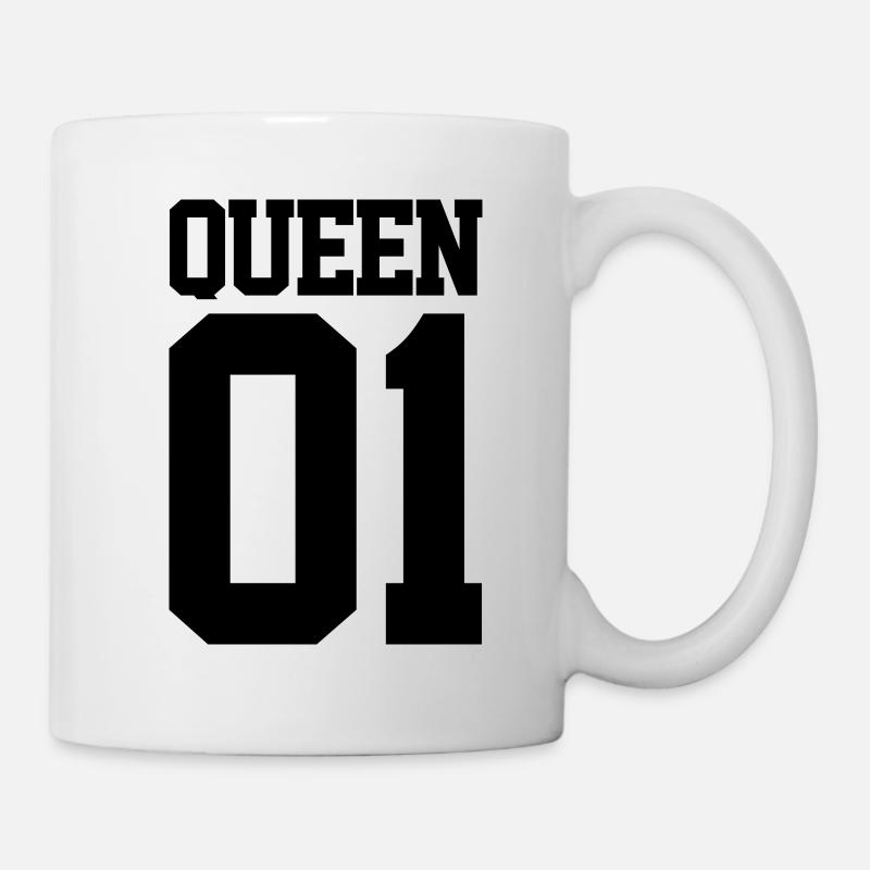 Königin 01 - Tasse - Weiß