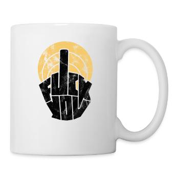 Fuck You - Mug blanc - blanc - Droite