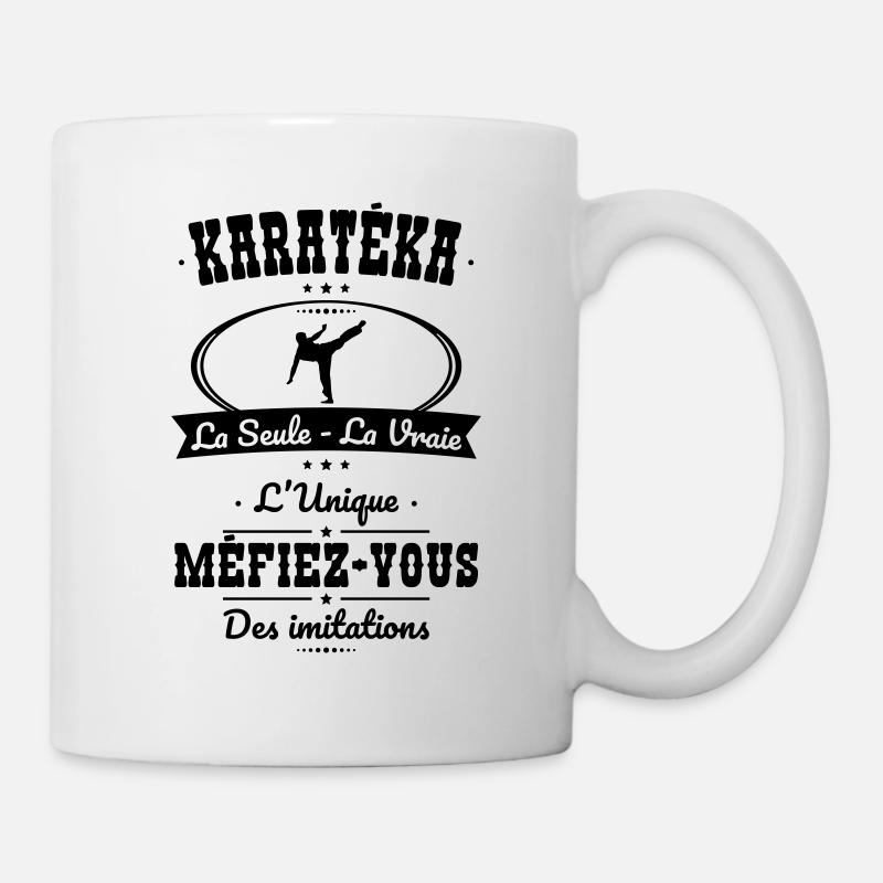 Karatéka - La seule - La vraie - L'unique - Mug blanc - blanc