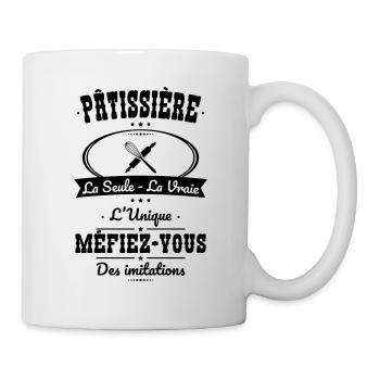 Pâtissière - La seule - La vraie - L'unique - Mug blanc - blanc - Droite