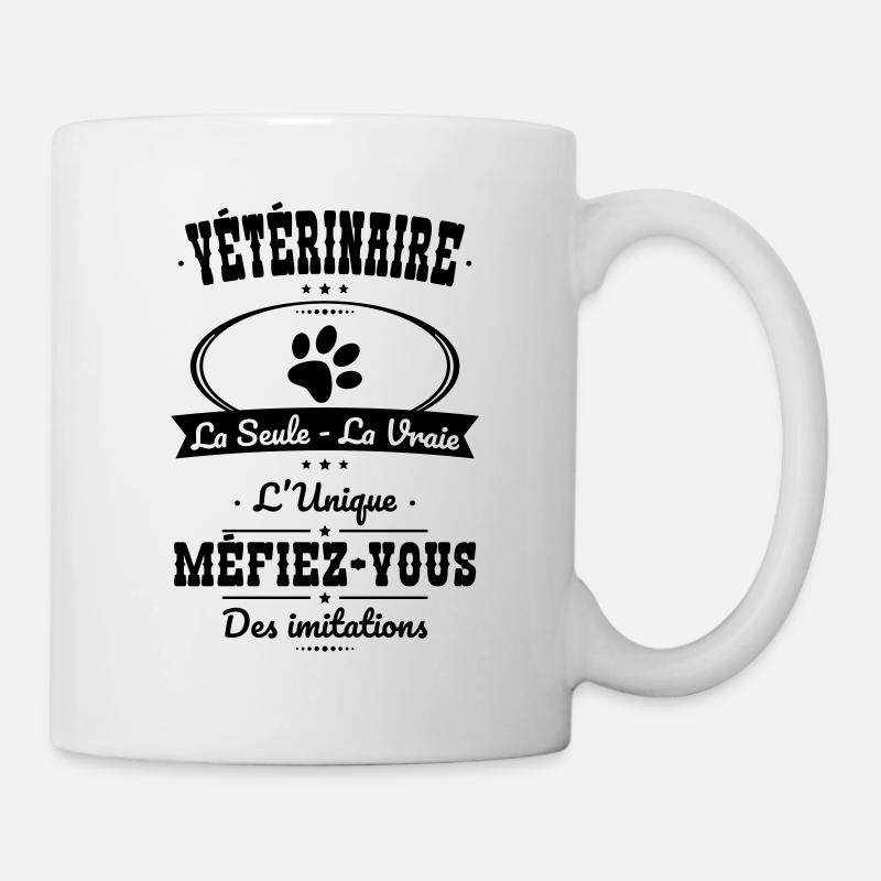 Vétérinaire - La seule - La vraie - L'unique - Mug blanc - blanc