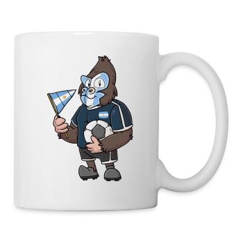 Argentinischer Gorilla - Tasse - Weiß - Rechts