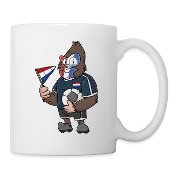 Gorille hollandais - Mug blanc - blanc - Droite