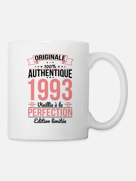 Anniversaire 30 ans - Originale - 1993 - Mug blanc - blanc