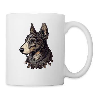 Bull terrier - Mug - white - Right
