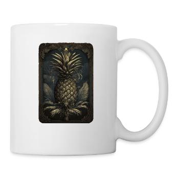 Tarot aux fruits d’ananas - Mug blanc - blanc - Droite