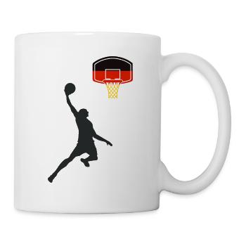 Basketball Win Germany - Mug - white - Right
