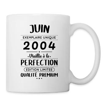 20th Anniversary - June 2004 Perfection - Mug - white - Right