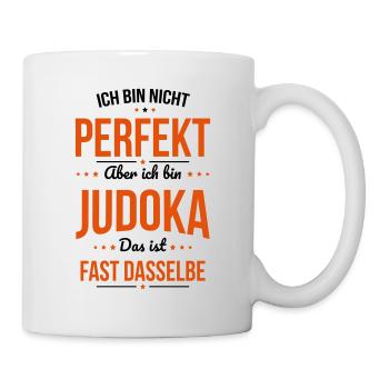 I'm not perfect, but I'm a judoka - Mug - white - Right