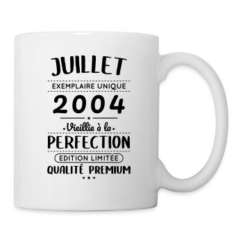 20th Anniversary - July 2004 Perfection - Mug - white - Right