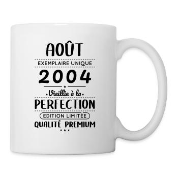 20th Anniversary - August 2004 Perfection - Mug - white - Right