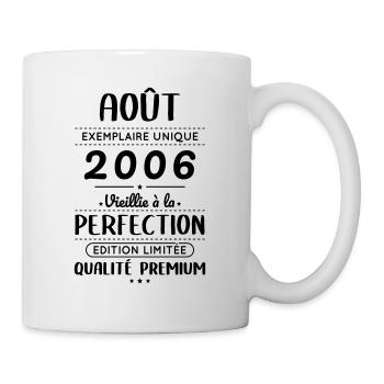 18th Anniversary - August 2006 Perfection - Mug - white - Right