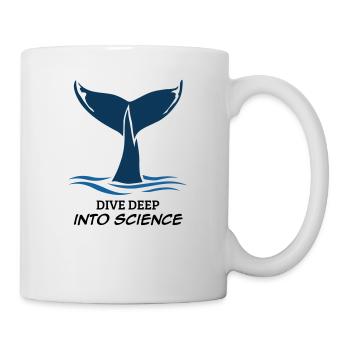 Dive deep into Science - Mug - white - Right