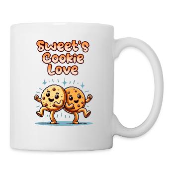 Cute Cookies Sweet Cookies Love Dancing - Mug - white - Right