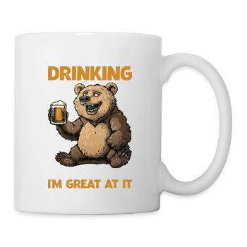 I Don't Have A Drinking Problem I'm Great At It 2 - Tasse - Weiß - Rechts