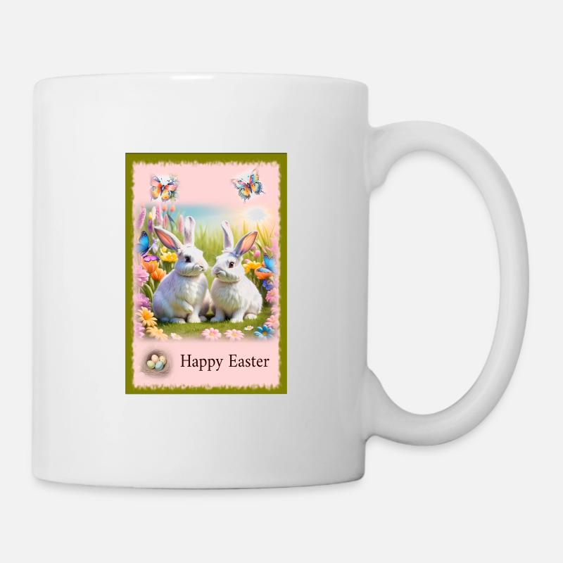 Easter greetings - Mug - white