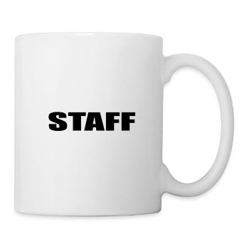 staff - Mug blanc - blanc - Droite