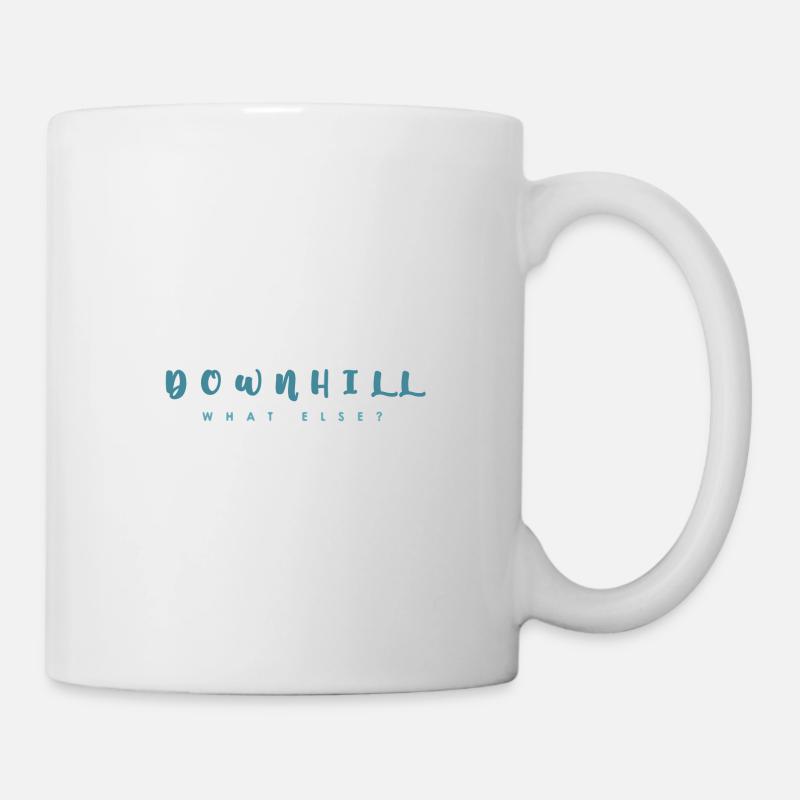 Downhill - Tasse - Weiß