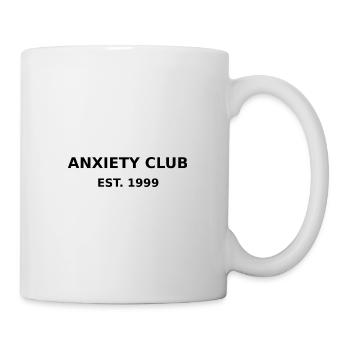 Anxiety Club est. 1999 - Mug - white - Right
